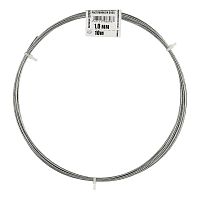 Трос стальной для растяжки DIN 3055 1,0 мм упаковка (10м) | код 127839 | Tech-KREP