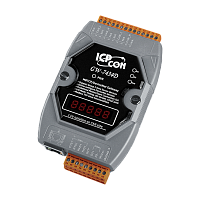 GW-7434D-G CR Modbus TCP/RTU/ASCII Slave to DeviceNet Master Gateway (RoHS) | код 00-06060075 | ICP DAS