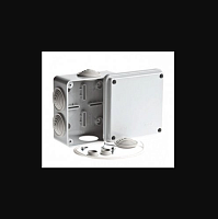 Тусо.Коробка расп. для о/п, 100х100х50мм не распр.горение HF | код 67050НГ | RUVinil