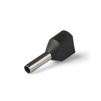 НШВИ(2) сечение 1,5 мм?, длина 8 мм, черные (100 шт/уп) Промрукав | код PR08.10424 | ПРОМРУКАВ