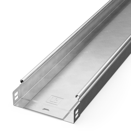 Лоток неперфорированный Стандарт INOX (AISI 304) 150х50х3000 (0,8 мм) (3 м/уп) Промрукав | код PR16.2311 | ПРОМРУКАВ