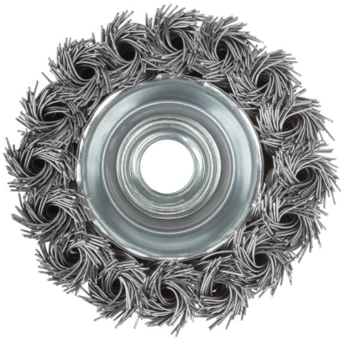 Щетка для УШМ, М14, Чашка, крученая витая проволока 0,5 мм, 65 мм, блистер, Profi | код 82-897 | FIT фото 5 Щетка для УШМ, М14, Чашка, крученая витая проволока 0,5 мм, 65 мм, блистер, Profi | код 82-897 | FIT фото 5