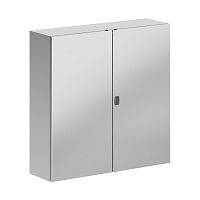 Корпус навесной STH с М/П двухдверный из нержавеющей cтали AISI316 ВxШxГ 1000x1000x300 мм, с фланцем, IP55 | код R5STH1013F-316 | DKC