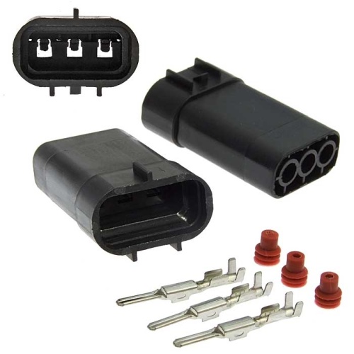 Разъём авт. соединитель DJ70311A-2.2-11/DJ611-2.2, 12/ 24 (DC) В | код 98352 | Ruichi