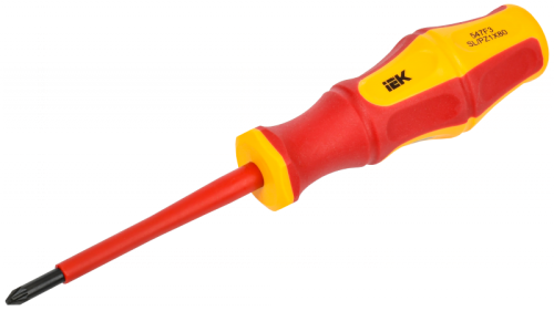 ARMA2L 3 Отвертка диэлектрическая PZ/SL1х80 К3 IEK | код A2L3-SC30-K3-ZS-10-080 | IEK