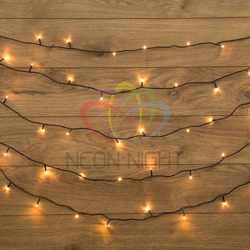 Гирлянда "ТВИНКЛ ЛАЙТ LED" (с контроллером 8 режимов) 4м 25LED 2Вт 220В IP20 тепл. бел. провод темн.-зел. ПВХ | код 303-016 | Neon-Night Гирлянда "ТВИНКЛ ЛАЙТ LED" (с контроллером 8 режимов) 4м 25LED 2Вт 220В IP20 тепл. бел. провод темн.-зел. ПВХ | код 303-016 | Neon-Night