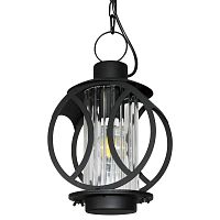 Светильник Манхеттен черн. НПУ 02-100-002 ИМ подвесной | код 1030480549 | Элетех