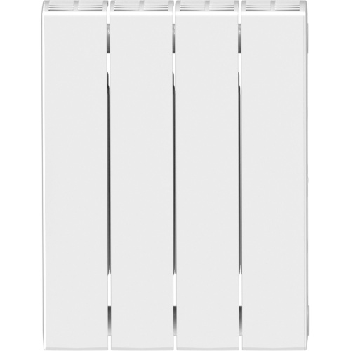 Радиатор монолитный биметаллический SUPReMO VENTIL SVR 350 - 4 секции нижнее правое подключение (RIFAR SVR 350-4) | код RG008T1GRBUINP | Rifar