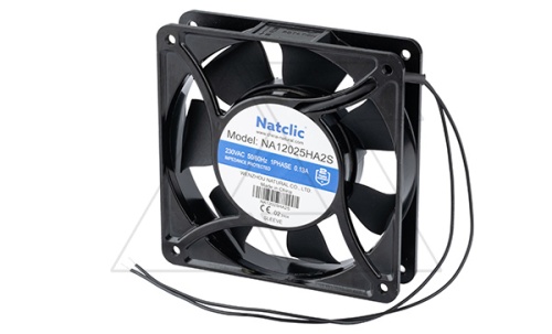 Вентилятор осевой NA, 120x120x25мм, 220В, 96м3/ч, 21Вт, 2300об/мин, 39дБА, подшипник скольжения | код NA12025HA2S | Natclic Вентилятор осевой NA, 120x120x25мм, 220В, 96м3/ч, 21Вт, 2300об/мин, 39дБА, подшипник скольжения | код NA12025HA2S | Natclic