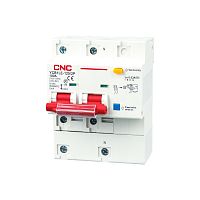 Диф. автомат YCB1LE-125 100А 2P 6кА 30мА 8-12In (электрон.) | код A000105 | CNC