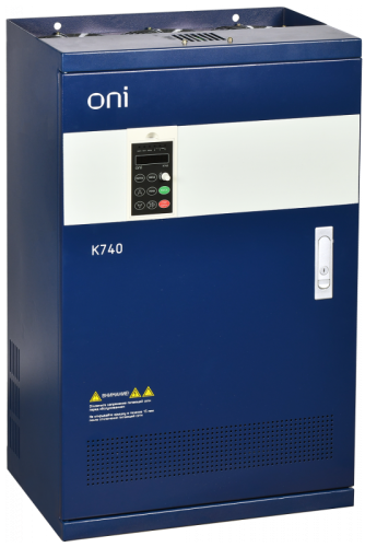 Преобразователь частоты K740 380В 3Ф 93-110кВт 176-210А Энк. ONI Запросите проектную скидку | код K740-33-93G110PM | ONI Преобразователь частоты K740 380В 3Ф 93-110кВт 176-210А Энк. ONI Запросите проектную скидку | код K740-33-93G110PM | ONI