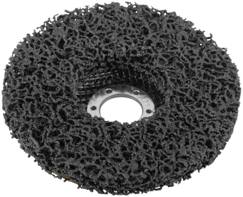 Диск зачистной полимерный, посадочный диаметр 22,2 мм, 125 мм | код 39609 | FIT фото 5