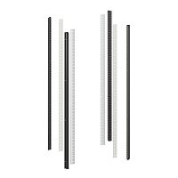 Стойки вертикальные комплект для 24U IT-CQE RAL9005 | код RBITKMN24 | DKC