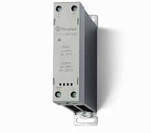 Модульное твердотельное реле, выход 15А (24…280В АС), питание 230В AC, Функция Произвольн.включ. , ширина 22.5мм, клем.реле, степень защиты IP20 | код 771182308251 | FINDER