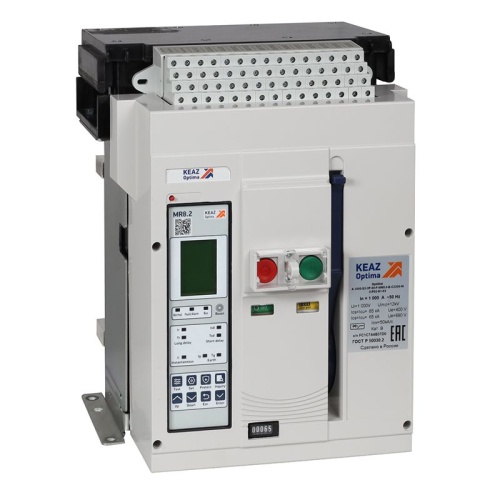 Выключатель автоматический OptiMat A-400-S1-3P-50-F-MR8.2-B-C2200-M2-P04-S2-06 | код 366297 | КЭАЗ