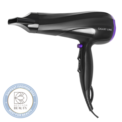 Фен Galaxy Line GL 4332 2000Вт черный (ГЛ4332Л) | код 1996724 | GALAXY LINE