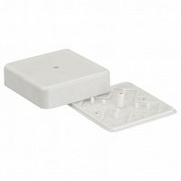 коробка разветвительная KMP-030-030 наружная (75х75х25) белая | код. plc-kmr-030-030 | EKF