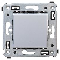 Avanti Переключатель одноклавишный в стену Закаленная сталь | код 4404113 | DKC