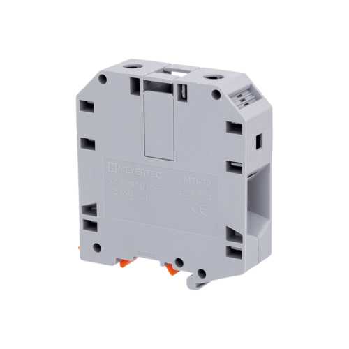 Клемма винтовая силовая 70 мм?, серая MTI-70 | код 136849 | MEYERTEC Клемма винтовая силовая 70 мм?, серая MTI-70 | код 136849 | MEYERTEC