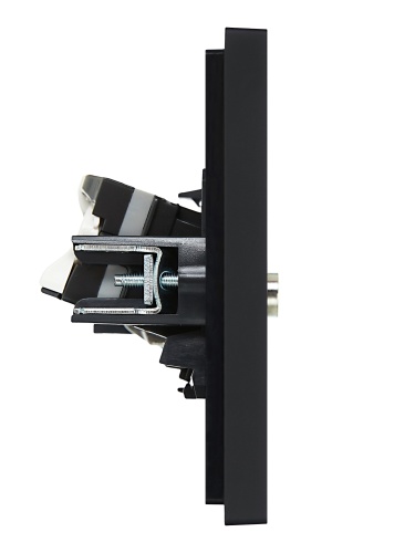 FORTE&PIANO Роз. двойная TV+RJ45 кат.5E FP136 чер. IEK | код FP-AK20-1-K02 | IEK фото 4