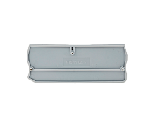 Заглушка торцевая для четырехпроводных пружинных клемм 2.5 мм2, серая (упак. 20 шт.) MTS-PFO2.5 | код 88333 | MEYERTEC