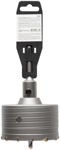 Коронка кольцевая по бетону, хвостовик 110 мм в сборе,100 мм | код 33449 | FIT фото 4