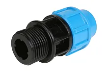 Муфта комбинированная 20х1' П для труб ПНД | код 9120 | Джилекс