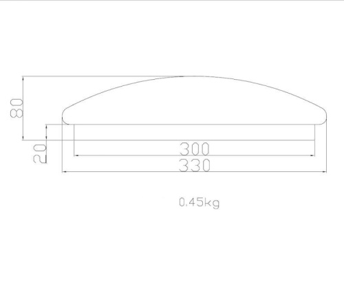 Светильник светодиодный LBS-8432 32Вт 4500К spring настенно-потолочный Ultraflash 15155