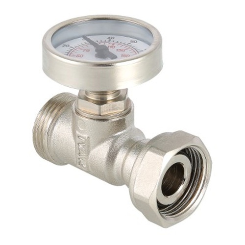 Тройник с термометром Евроконус | код. VT.4615.0.0 | VALTEC Тройник с термометром Евроконус | код. VT.4615.0.0 | VALTEC