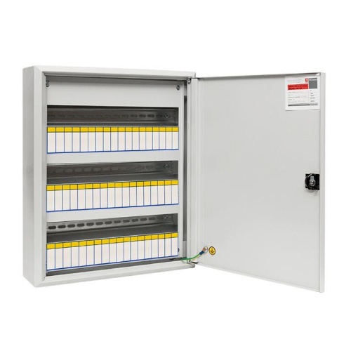 Щит распред, навесной ЩРН-54 пласт, замок (480х400х120) IP31 PROxima | код mb21-54n | EKF