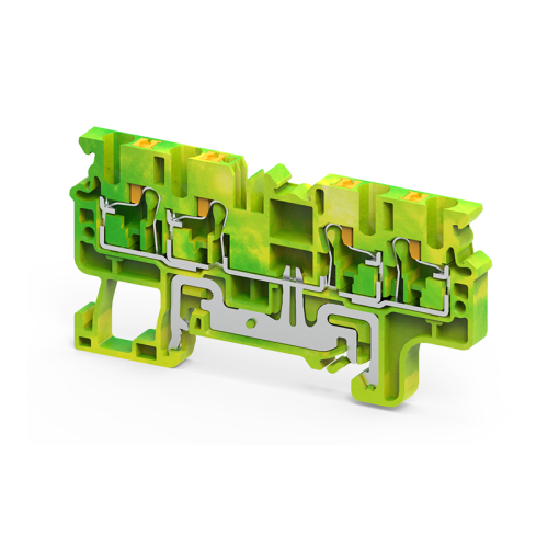 Клемма заземляющая push-in OptiClip CPG-2,5-QUATTRO-PE-I-(0,2-2,5)-PEN | код 331858 | КЭАЗ Клемма заземляющая push-in OptiClip CPG-2,5-QUATTRO-PE-I-(0,2-2,5)-PEN | код 331858 | КЭАЗ