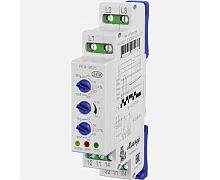 Реле контроля трехфазного линейного напряжения РКФ-М05-1-15 AC230В УХЛ4 (спец.) задержка срабатывания 0.1...10с ток контактов исп. реле 8А 2П Меандр A8302-16934652