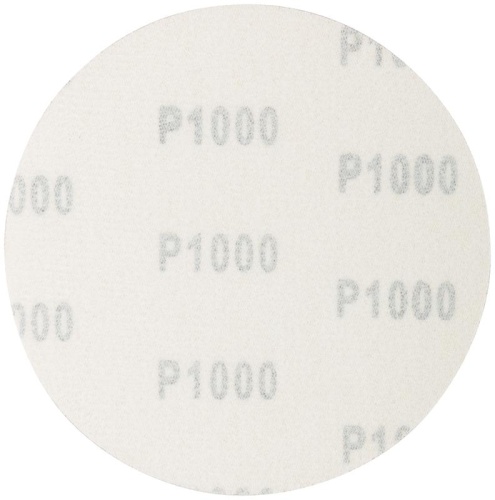 Круги абразивные шлифовальные на ворсовой основе под ''липучку'' (Р1000, 125 мм, 5шт), Cutop Profi | код 85-614 | FIT фото 2