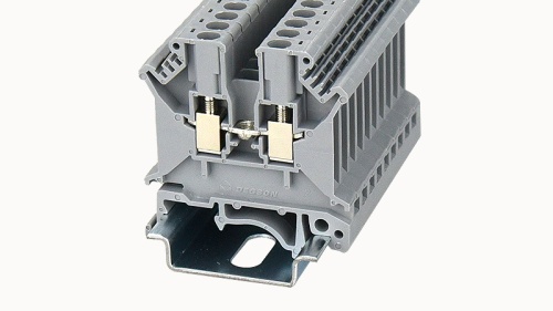 PC2.5-01P-11-00Z(H) Клеммный блок (клеммник) проходной винт. (латун. заж.), на DIN-рельс TS-35/TS-32, сеч. пров. 24-12AWG/ до 2.5 кв.мм, до 600В/20А, Hобщ. = 46 мм, серый изол., шир. 5.2 мм | код 11010000031 | DEGSON PC2.5-01P-11-00Z(H) Клеммный блок (клеммник) проходной винт. (латун. заж.), на DIN-рельс TS-35/TS-32, сеч. пров. 24-12AWG/ до 2.5 кв.мм, до 600В/20А, Hобщ. = 46 мм, серый изол., шир. 5.2 мм | код 11010000031 | DEGSON