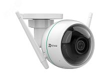 Видеокамера IP 2Мп уличная цилиндрическая Wi-fi c ИК-подсветкой до 30м (4мм) | код CS-CV310-A0-1C2WFR(4mm) | EZVIZ