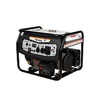 Генератор бензиновый KR9000EA, 9,0кВт, 230В, 25л, коннектор автоматики, электростартер KRANZ | код KR-16-1138 | KRANZ