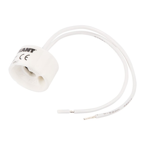 Цоколь патрон GU-10 с проводом REXANT | код 11-8804 | REXANT Цоколь патрон GU-10 с проводом REXANT | код 11-8804 | REXANT