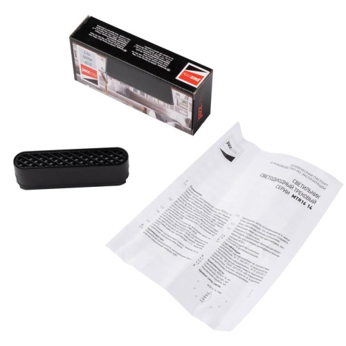 Светильник трековый светодиодный низковольтный ДПО16 1406 6W 4000K grid 60° черныйIP20 Jazzway | код 5056398 | JazzWay фото 10