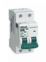 Выключатель автоматический без теплозащиты 2P 25А C 6кА ВА-103M | код 12513DEK | Dekraft