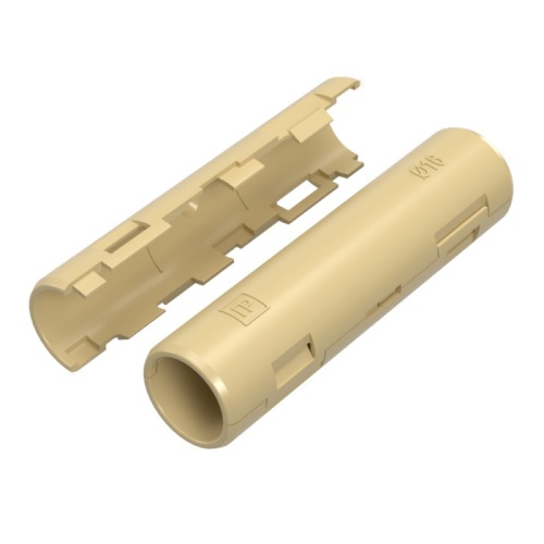 Муфта разборная d16 мм сосна (100шт/1200шт уп/кор) Промрукав | код PR13.0425 | ПРОМРУКАВ Муфта разборная d16 мм сосна (100шт/1200шт уп/кор) Промрукав | код PR13.0425 | ПРОМРУКАВ