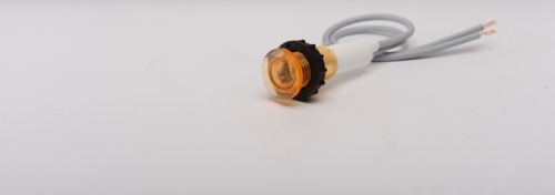 Сигнальная арматура 10мм желтая с неон. лампой | код S100NS | EMAS