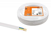 Провод ПГВВП 3х2.5 ГОСТ (бухта 10м) белый | код SQ0127-0357 | РЭМЗ ТМ