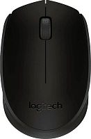 Мышь Logitech M171 черный/серый оптическая (1000dpi) беспроводная USB для ноутбука (2but) | код 1854895 | Logitech