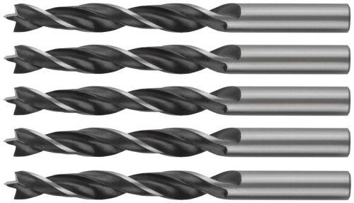 Сверла по дереву 10 мм (5 шт) | код 36040 | FIT фото 4