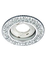 Светильник встраиваемый СВ 03-09 GX53 230В LED подсветка 5 Вт зеркальный/хром TDM | код SQ0359-0147 | TDM