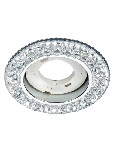 Светильник встраиваемый СВ 03-09 GX53 230В LED подсветка 5 Вт зеркальный/хром TDM | код SQ0359-0147 | TDM Светильник встраиваемый СВ 03-09 GX53 230В LED подсветка 5 Вт зеркальный/хром TDM | код SQ0359-0147 | TDM