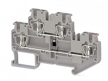 311 379, Пружинная клемма серии SRD 2,5-2FD-B (Серый) | код 0.0.0.3.11379 | KLEMSAN