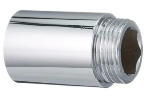 Удлинитель НВ 1/2'x70 мм, хромированный | код BFC-008-111 | Aquadeel Удлинитель НВ 1/2'x70 мм, хромированный | код BFC-008-111 | Aquadeel