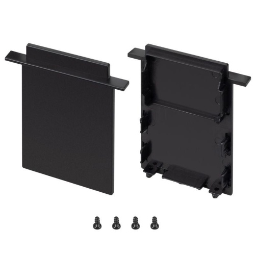 Заглушка SL-LINIA52-3L-F-HIGH BLACK глухая (Arlight, Пластик) | код 44704 | Arlight