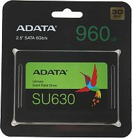Накопитель SSD A-Data SATA-III 960GB ASU630SS-960GQ-R Ultimate SU630 2.5 | код 1409076 | A-DATA